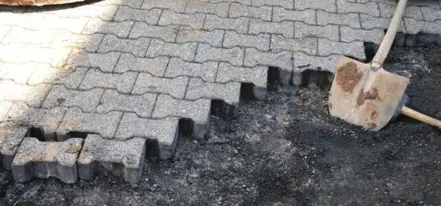 Comment faire une terrasse en pavé ?